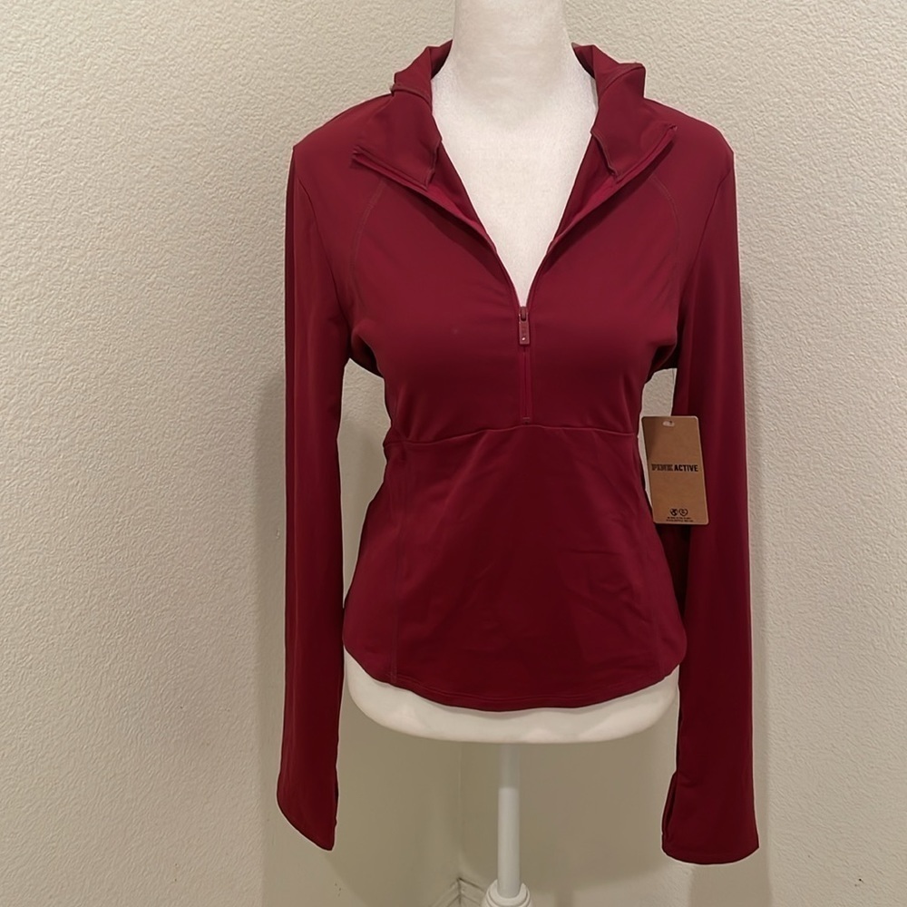 NWT VICTORIA SECRET Pink active PULL OVER SIZE LARGE​​​​​​​